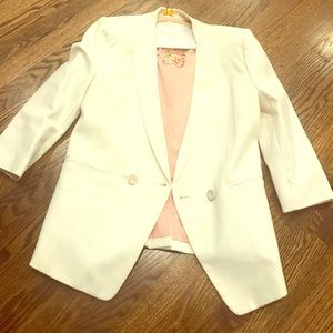 Ted Baker cream blazer